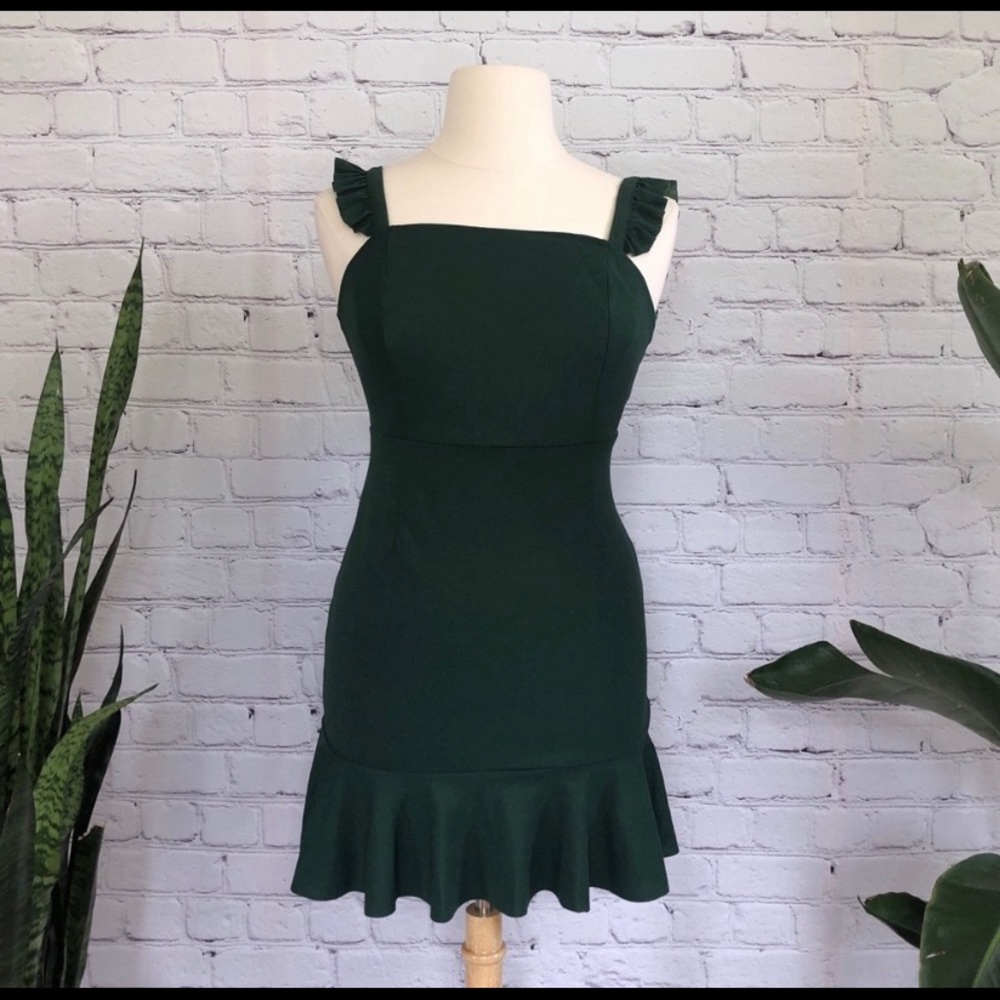 Green SHEIN dress
